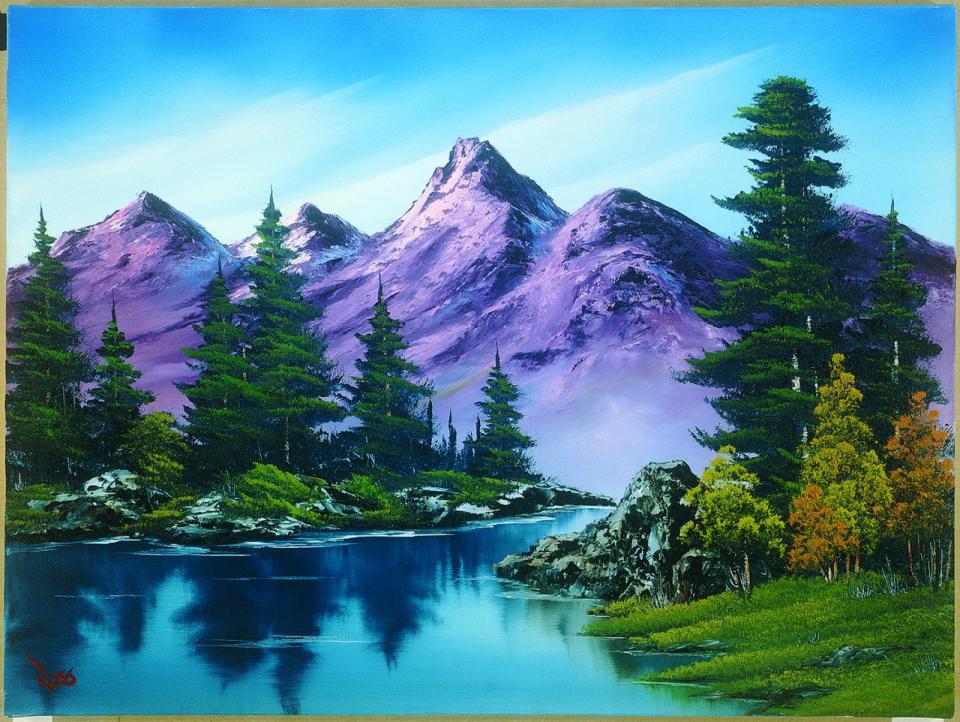 Weird sensation feels good Bob Ross 