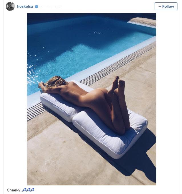 Instagram's most naked celebrities