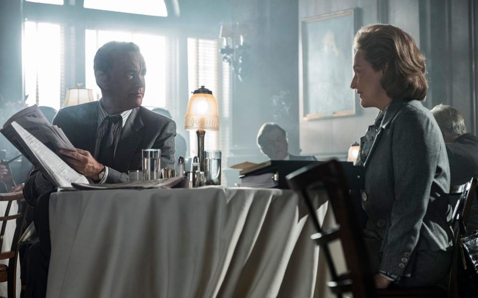 Tom Hanks and Meryl Streep in The Post -  Niko Tavernise/20th Century Fox