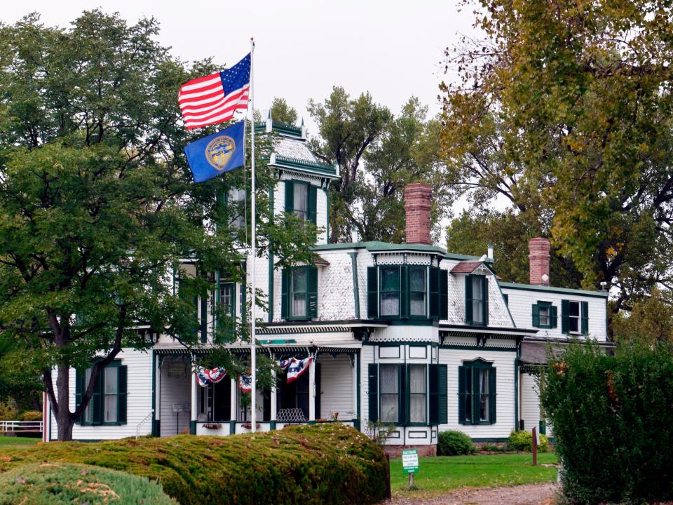 Nebraska, North Platte, Buffalo Bill Ranch, Family Home