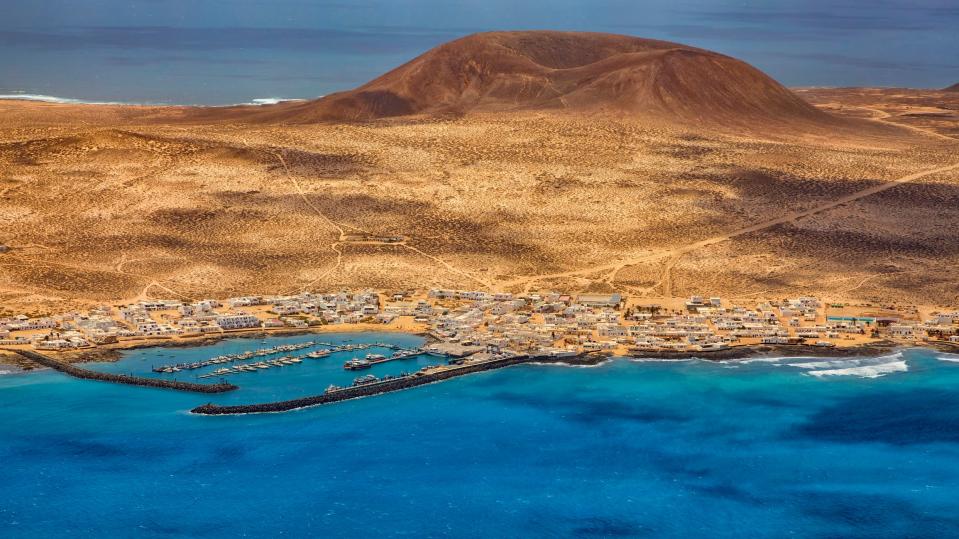 La Graciosa, seen from the Mirador del Rio - getty