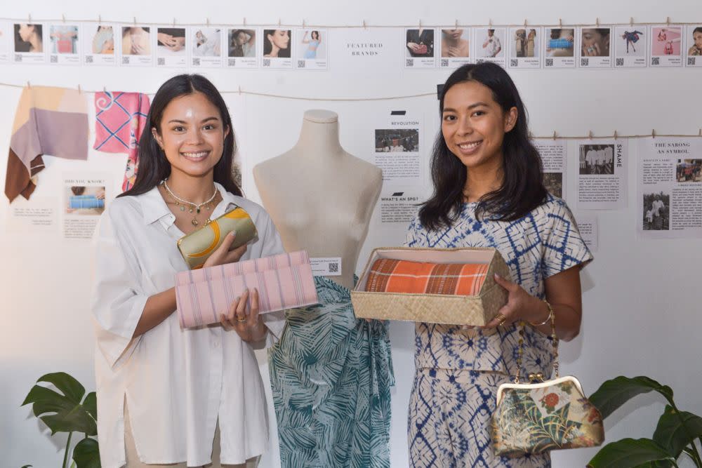 Founders of Dia Guild, (Left) Alia Farouk and (Right) Aisha Hassan. — Picture by Miera Zulyana