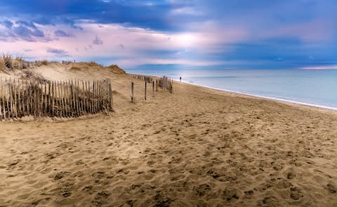 At Canet-en-Roussillon, near Perpignan, has calmer, warmer water than Cornwall - Credit: Laure F - Fotolia