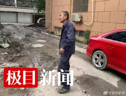 四歲男童墜樓被一手接住毫髮無傷（圖／翻攝自微博／极目新聞）