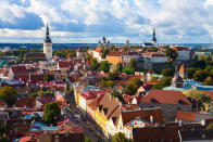 <b>9. Tallinn, Estonia</b><br>Often overlooked, the capital of the Baltic state of Estonia is home to a burgeoning technology industry and its pristine Old Town is a UNESCO World Heritage Site. Five-star accommodations in this hidden gem averaged only <b>$201</b> a night in 2012.