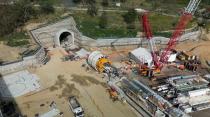 Construction site of Webuild in Trappitello Sicily