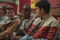 <p>This British comedy-drama follows the journey of Otis, a teenage boy who teams up with a high-school classmate to set up an underground sex-therapy clinic at school.</p> <p>Watch <a href="http://www.netflix.com/title/80197526" class="link " rel="nofollow noopener" target="_blank" data-ylk="slk:&quot;Sex Education&quot;">"Sex Education"</a> on Netflix now.</p>