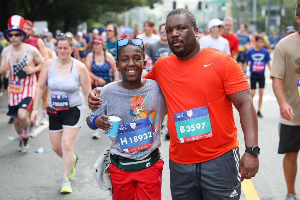 Here are some more photos from the 2022 Peachtree Road Race.