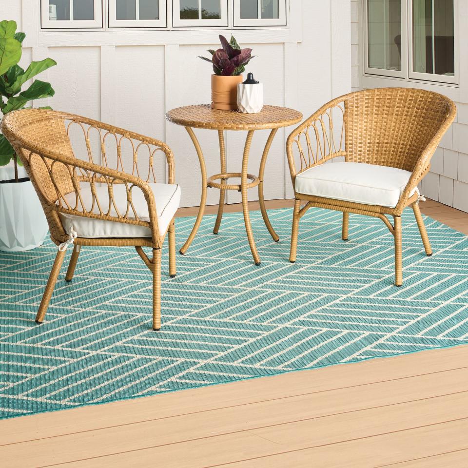 <p><a href="https://go.redirectingat.com?id=74968X1596630&url=https%3A%2F%2Fwww.walmart.com%2Fip%2FBetter-Homes-Gardens-Willow-Sage-3-Piece-Bistro-Set-with-Wicker-Table-Beige%2F986905887&sref=https%3A%2F%2Fwww.housebeautiful.com%2Fshopping%2Ffurniture%2Fg44093935%2Fbest-patio-furniture-sets%2F" rel="nofollow noopener" target="_blank" data-ylk="slk:Shop Now;elm:context_link;itc:0;sec:content-canvas" class="link ">Shop Now</a></p><p>Willow Sage 3-Piece Bistro Set</p><p>$247.00</p><p>walmart.com</p><span class="copyright">Walmart</span>