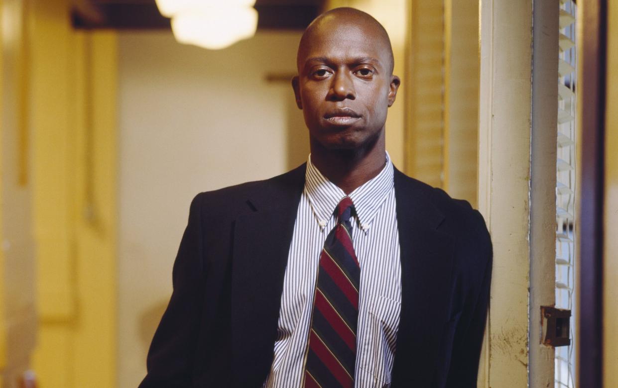 Braugher as Det Frank Pembleton in Homicide: Life on the Street