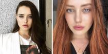 <p>Now that her time on <em>13 Reasons Why </em>has officially come to an end, Katherine has made a major departure from Hannah's trademark chestnut curls. She shared a new flamin' red dye job on Instagram and the hue looks so gorgeous on her. </p>