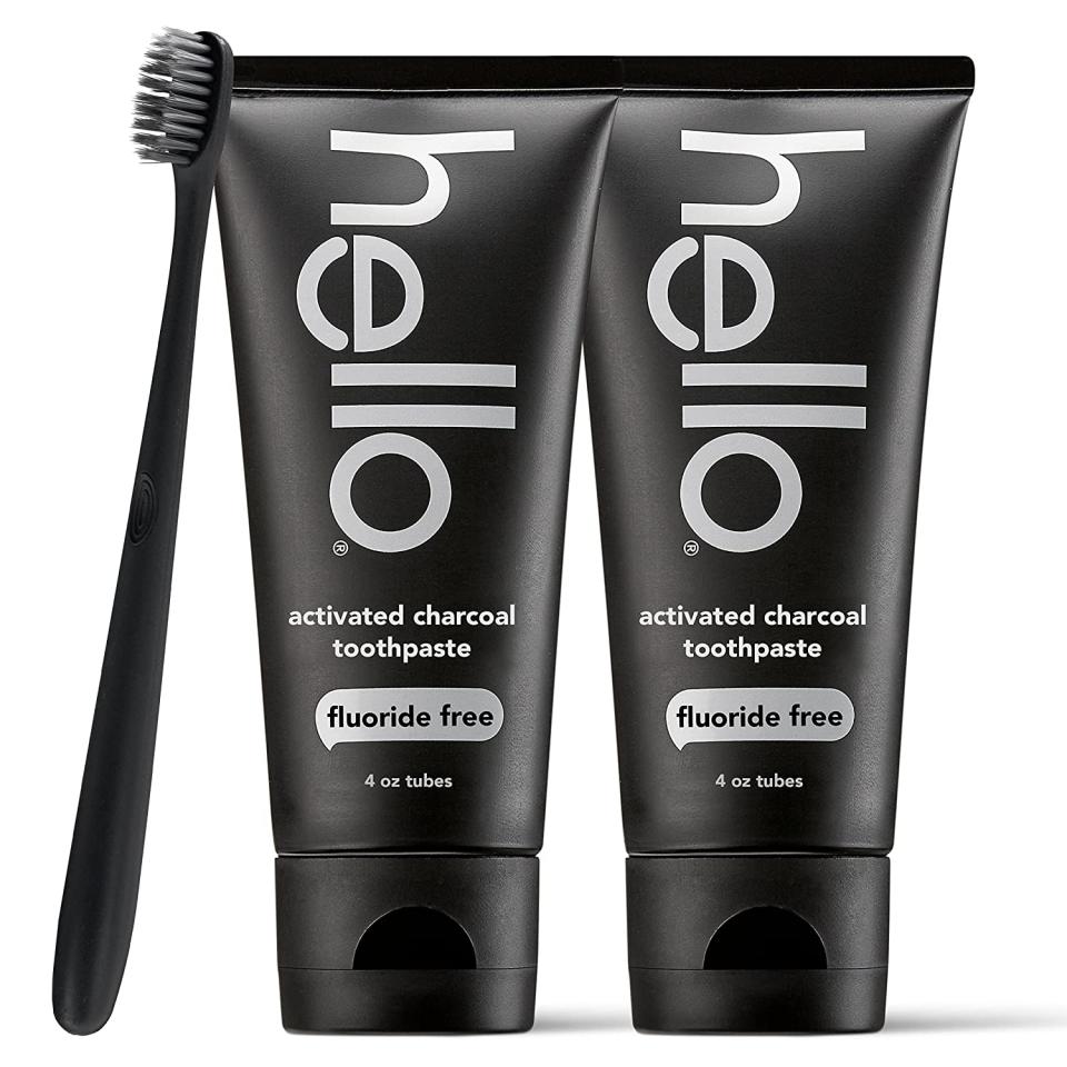 best charcoal toothpaste hello oral care