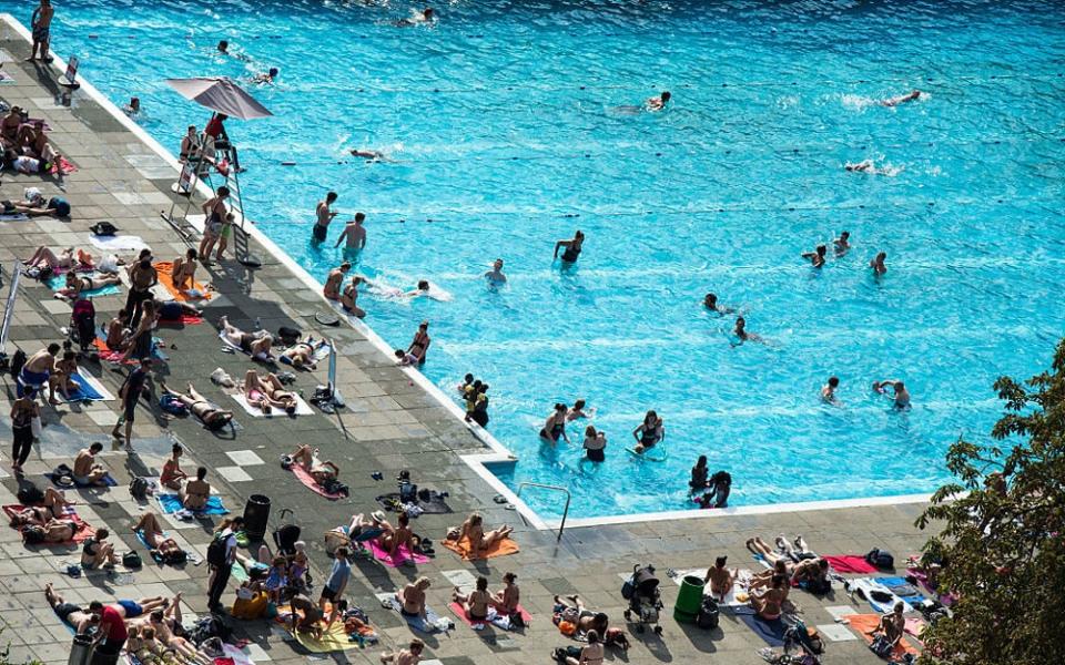 Brockwell Lido - getty