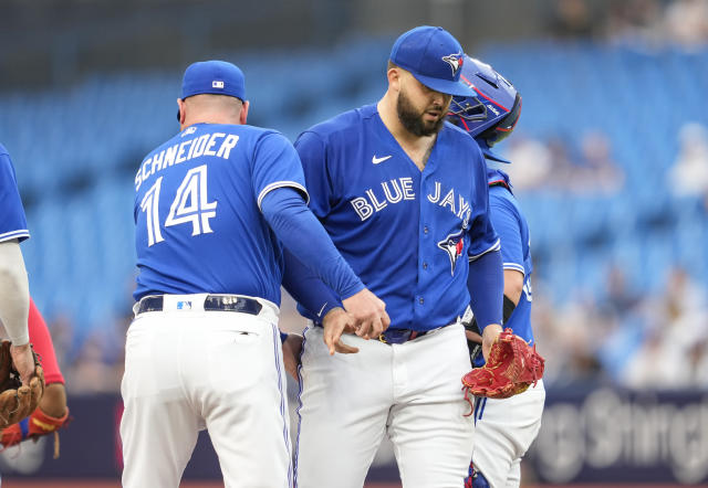 Blue Jays' Ryu pitching well, but there are warning signs in