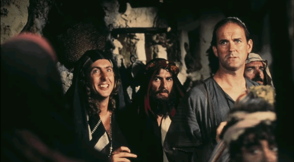George Harrison in 'Monty Python's Life of Brian' (1979)