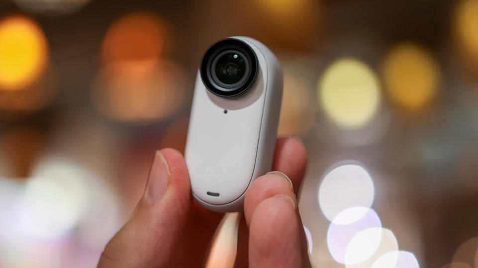 A photo of the Insta360 Go 3 action camera