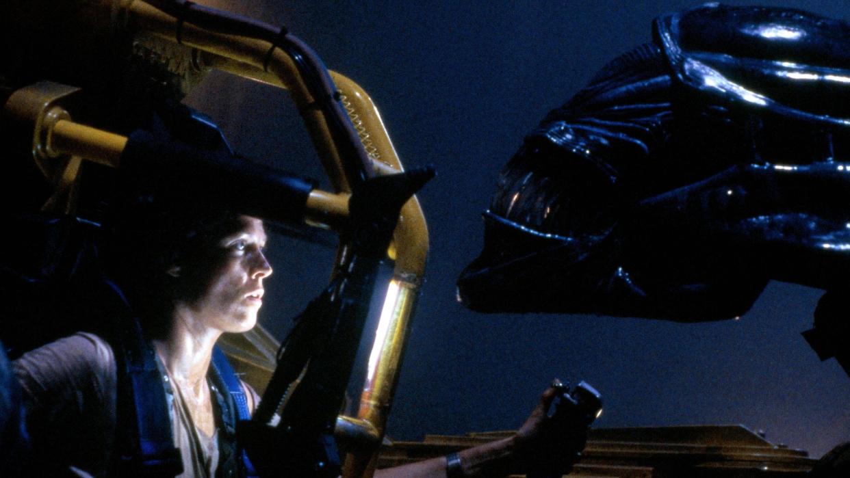 One of Sigourney Weaver's most famous lines from Aliens returns in Alien: Romulus. (20th Century Studios/Alamy)