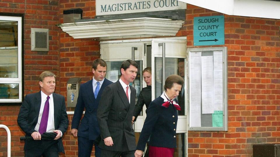 Princess Anne falls foul of the law