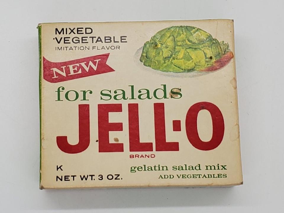 package of jell-o