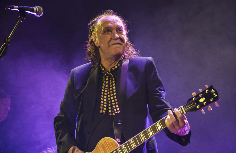 Dave Davies has written a series of angry tweets urging Elon Musk to stop Twitter bots censoring the band's content credit:Bang Showbiz