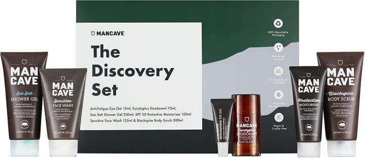 Put your partner onto a skincare routine with this gift set