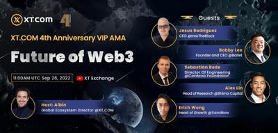 XT.COM 4th Anniversary VIP AMA