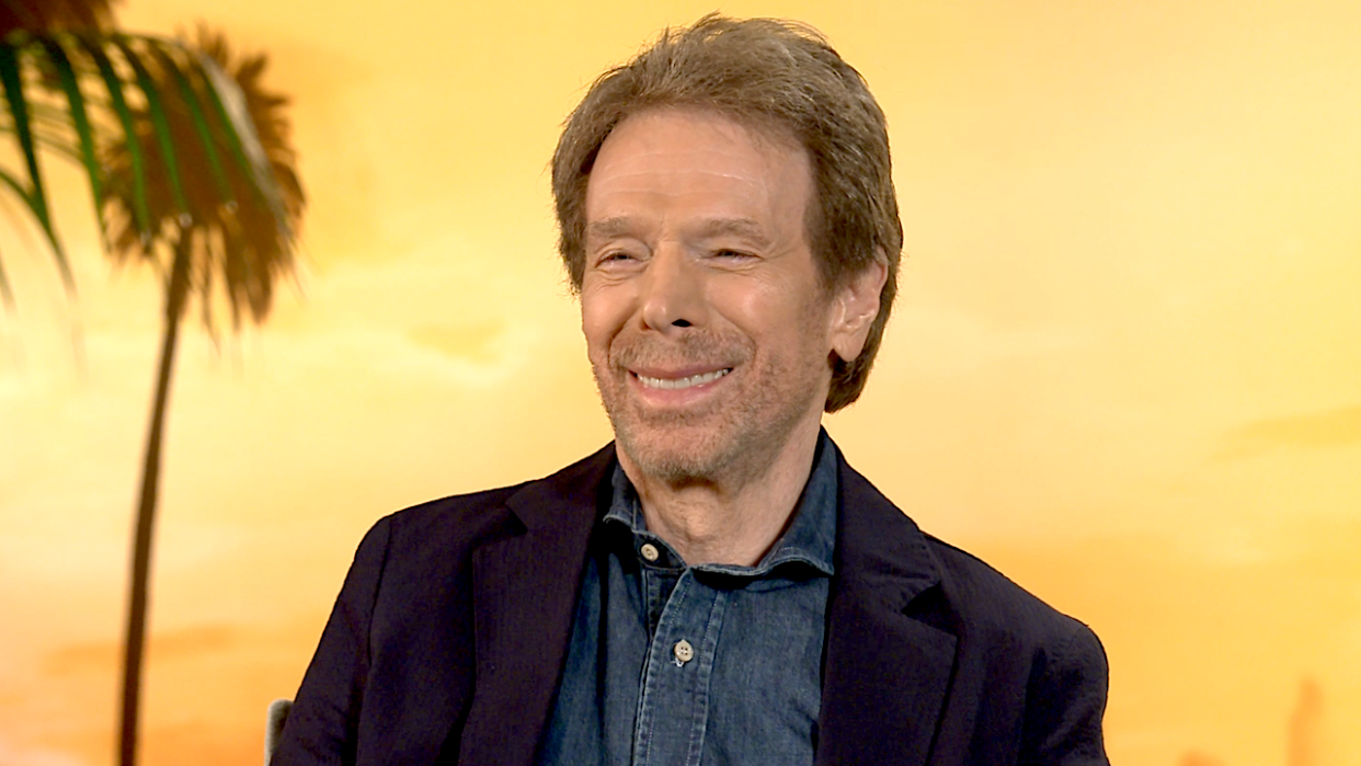  Still of Jerry Bruckheimer from CinemaBlend's interviews for Axel F. 