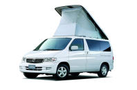 <p>Volkswagen’s EuroVan Westfalia was largely popular, but Mazda hit back in 1995 with the Friendee and offered something the EuroVan and most other campers could not: the ability to go off-road. It was offered with a decent engine range starting with a 2.5-litre turbo diesel that was paired to an automatic gearbox, while a facelift variant introduced a manual gearbox, a 2.0-litre petrol and a 2.5-litre V6 engine, and for the more adventurous traveler, there was a four-wheel drive option. </p><p>Inside, it’s an eight-seat MPV until the seats were folded flat, creating a double bed. If you had friends, you could opt for the Auto Free elevating roof that could sleep another two people.</p>
