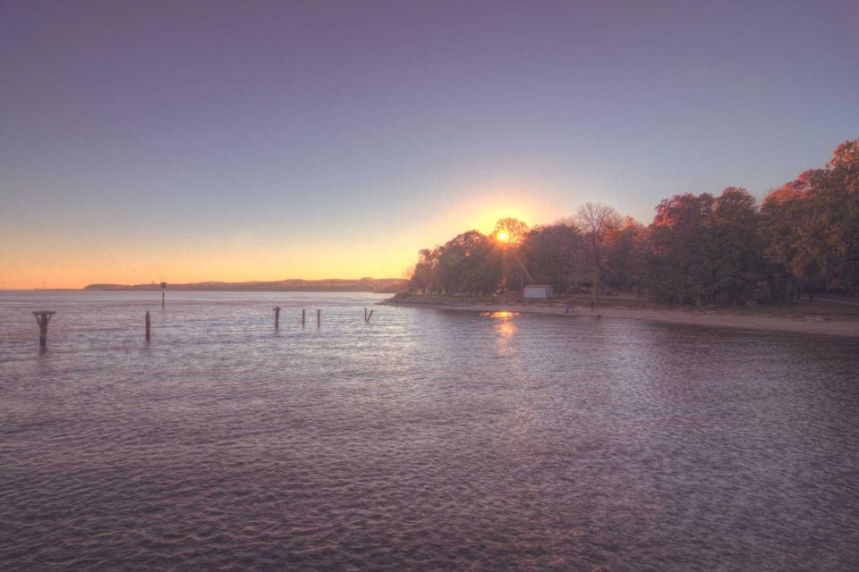 Sunset over Leesylvania State Park, Virginia