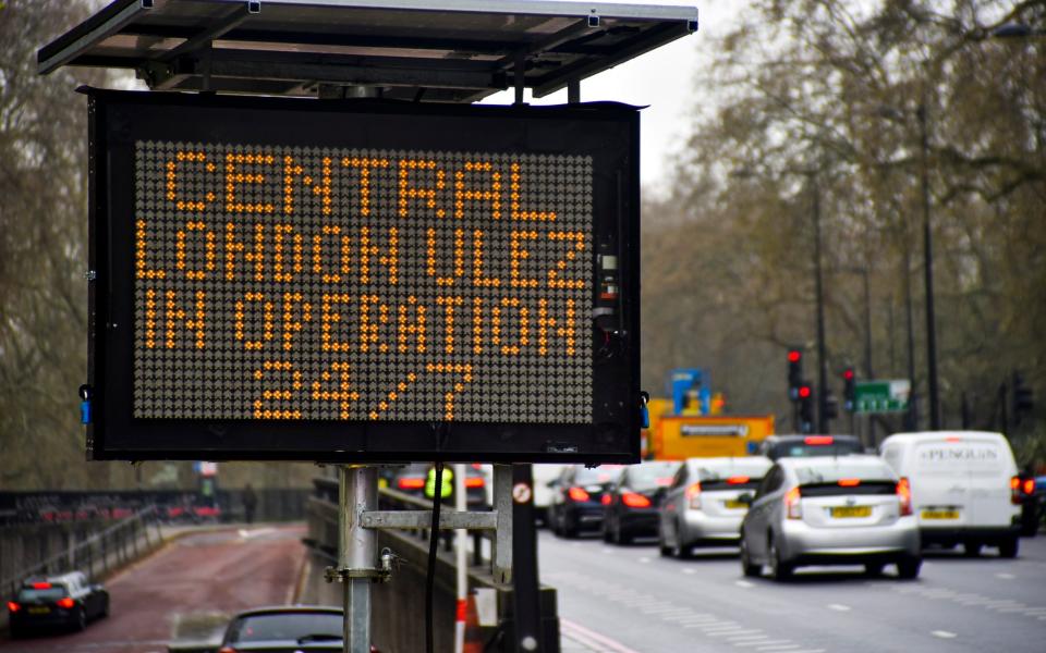 The Ultra Low Emissions Zone In London - NurPhoto