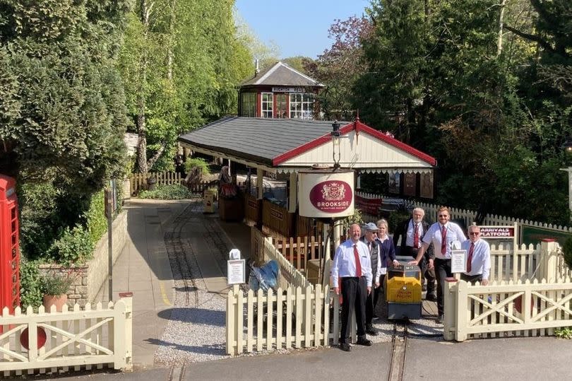 Brookside Miniature Railway in Poynton, at the Brookside Garden Centre -Credit:Brookside Miniature Railway