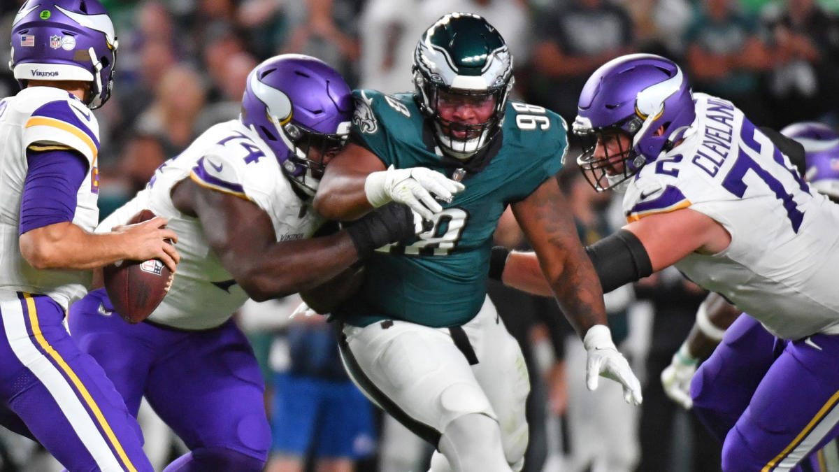 Eagles' Jordan Davis has the perfect answer to his critics – NBC