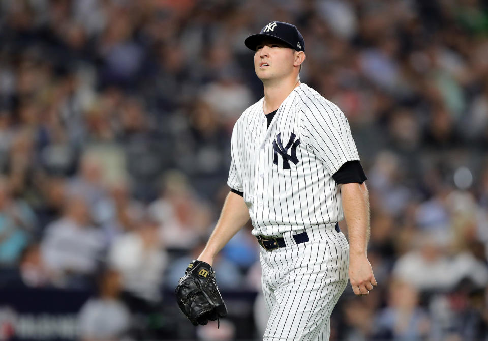 Zach Britton still has a 95-mph sinker that can be used to devastating ends. (Getty Images)