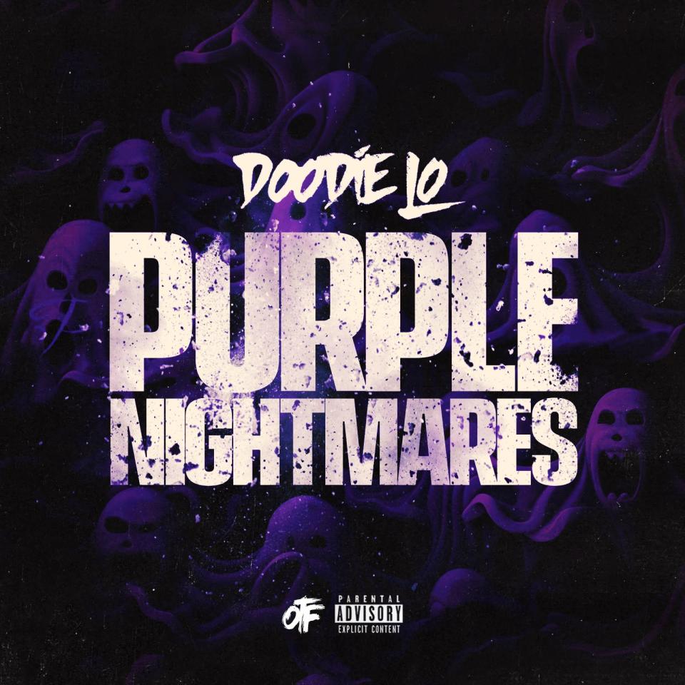 Doodie Lo "Purple Nightmares" Cover Art