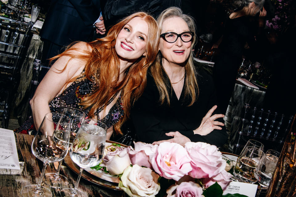 Jessica Chastain and Meryl Streep