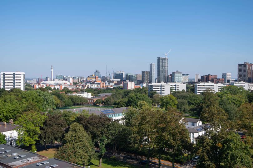 A general view of Birmingham's skyline