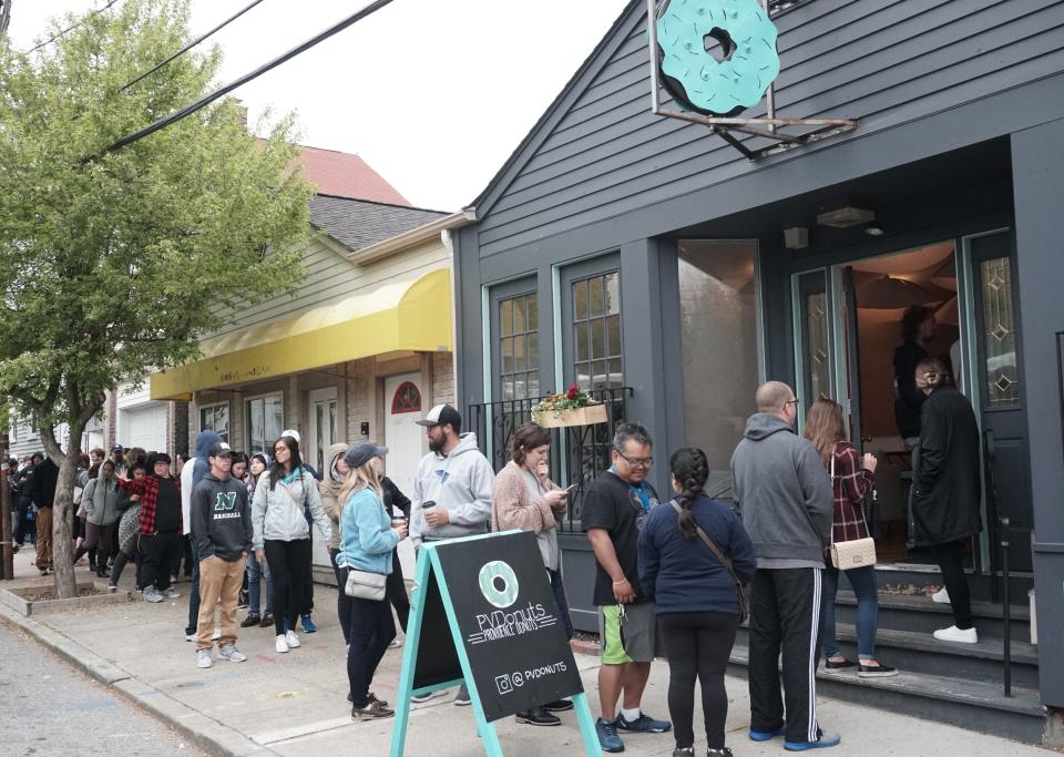 The opening of PVDonuts was accompanied by many lines. Even now, after seven years, the donuts are wildly popular and  generally sell out.