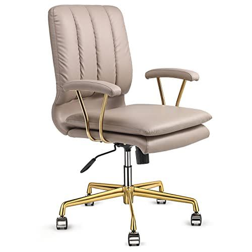 8) Tiltable Mid-Back Ergonomic Chair