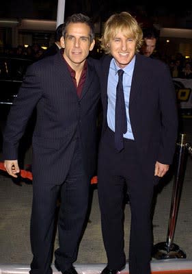 Ben Stiller and Owen Wilson at the LA premiere of Warner Bros.' Starsky & Hutch