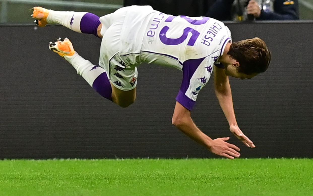 Fiorentina's Italian forward Federico Chiesa - AFP / GETTY