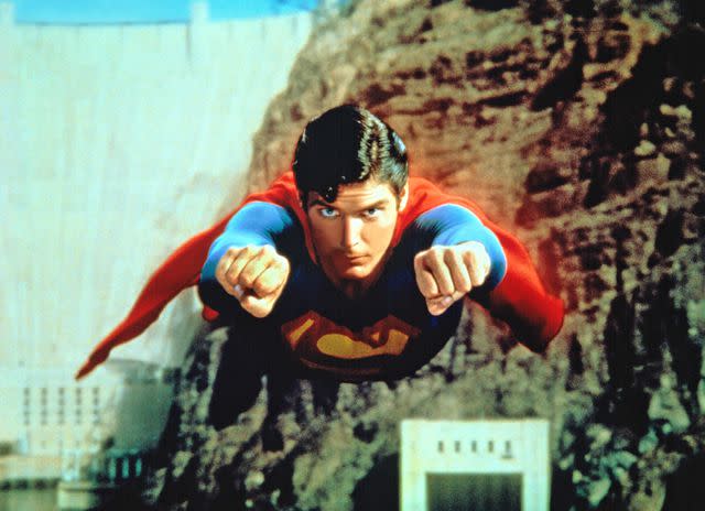 <p>Courtesy Everett Collection</p> Christopher Reeve as Superman