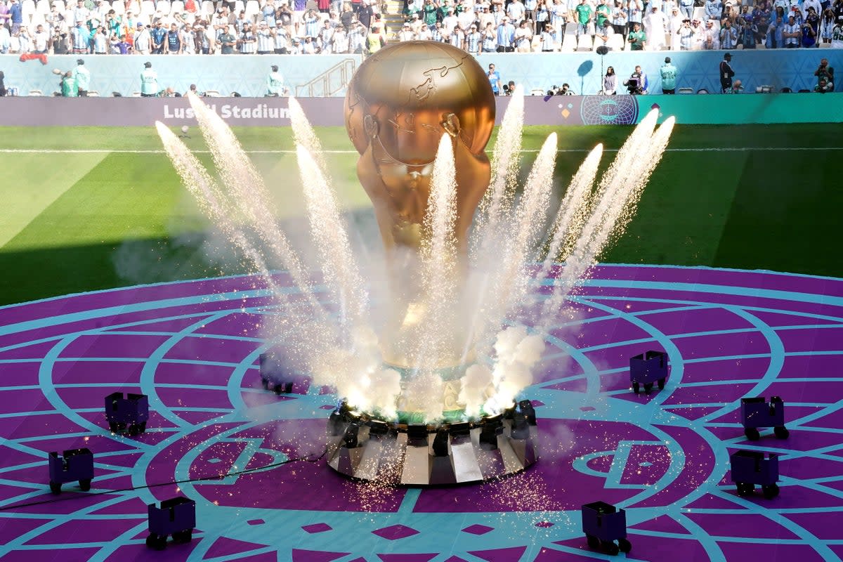 Off-field issues dominated the build-up to the World Cup in Qatar (Adam Davy/PA). (PA Wire)