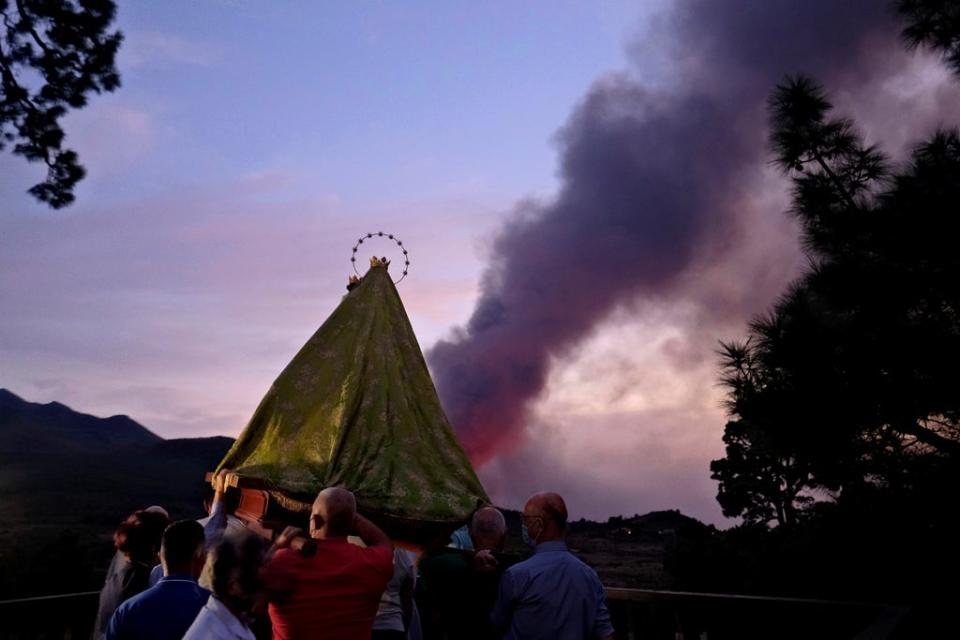 ESPAÑA-VOLCÁN (AP)