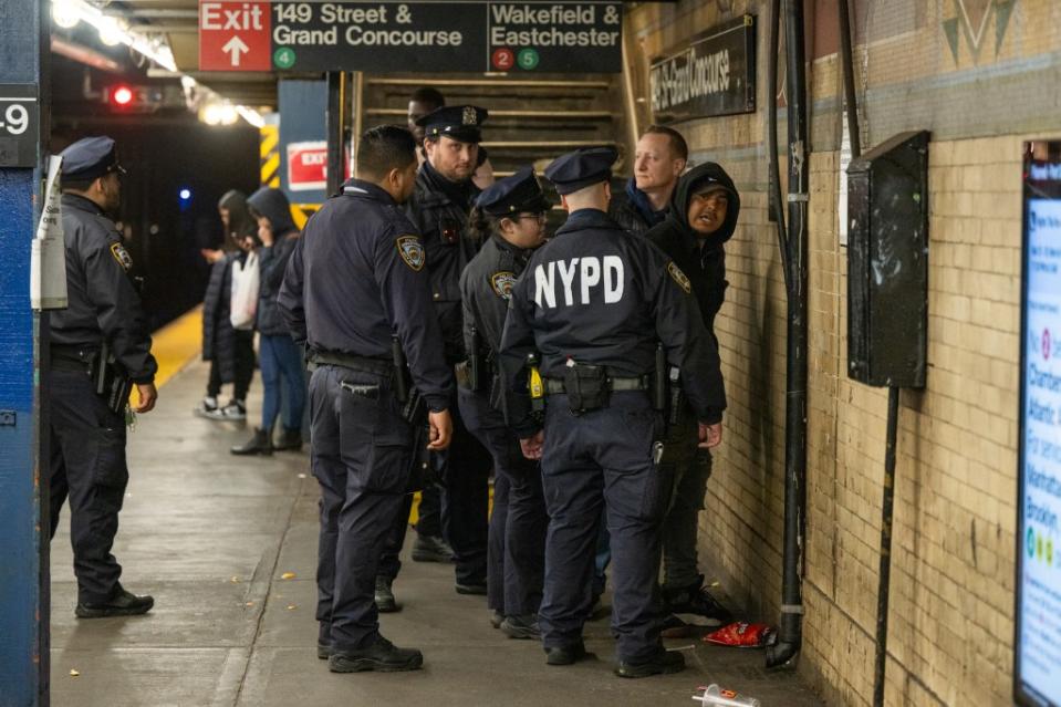 Overall transit crime between January through March was only down 1% when compared to the first quarter of 2023, according to the NYPD stats. J.C. Rice