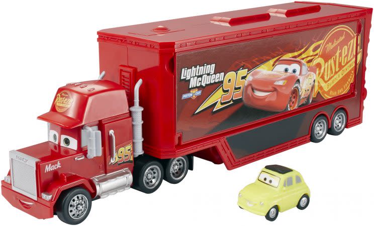 Disney Pixar Cars 3 Travel Time Mack Playset