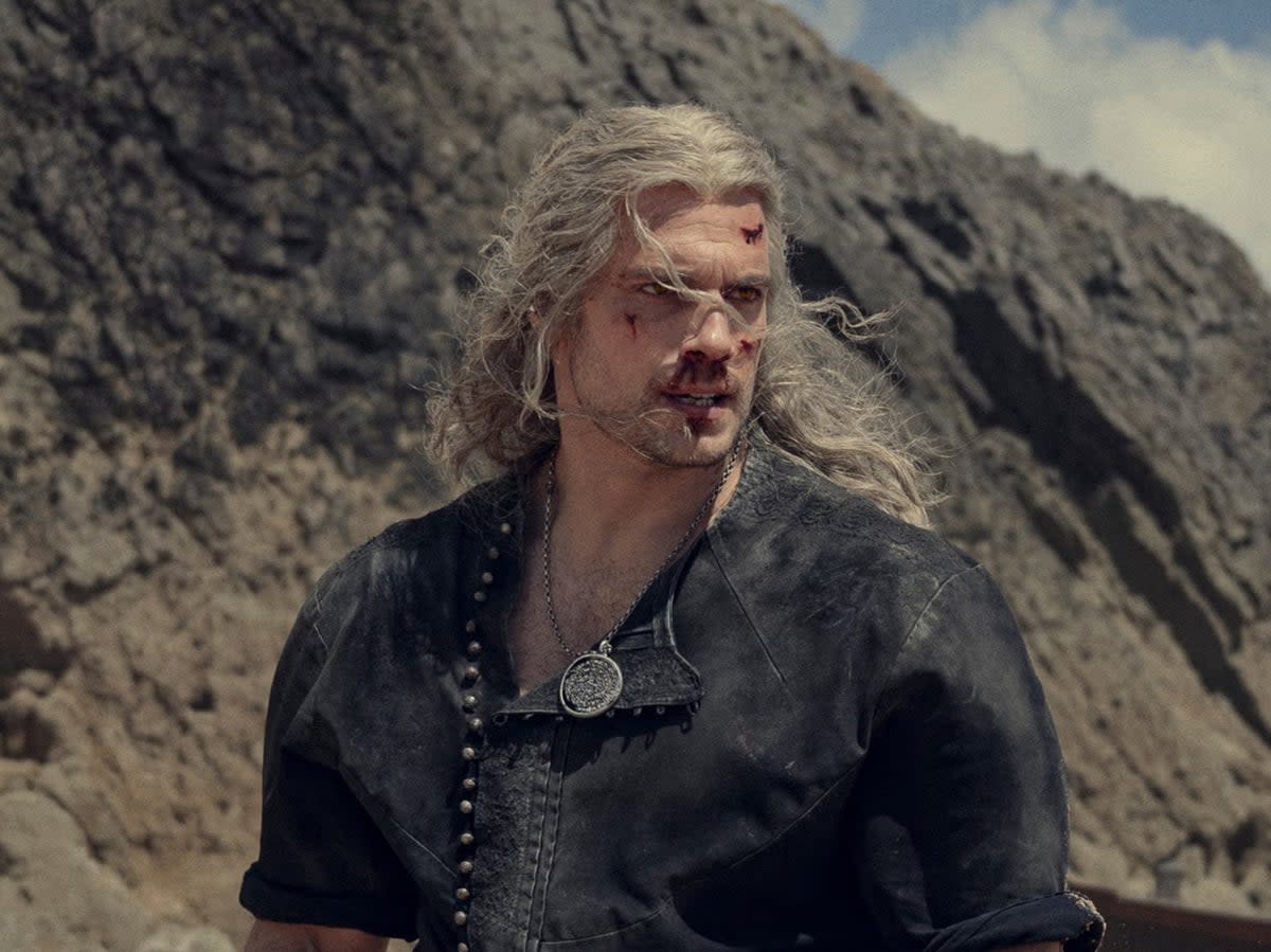 Cavill gives a bruising, unshowy performance as Geralt in ‘The Witcher’  (Susie Allnutt)