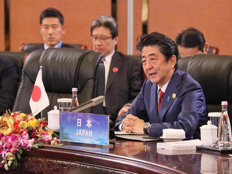 日本前首相安倍晉三表示，日本無法容許台灣遭武力侵犯，若中國侵台，日本和美國不會袖手旁觀。（翻攝自安倍晋三臉書）