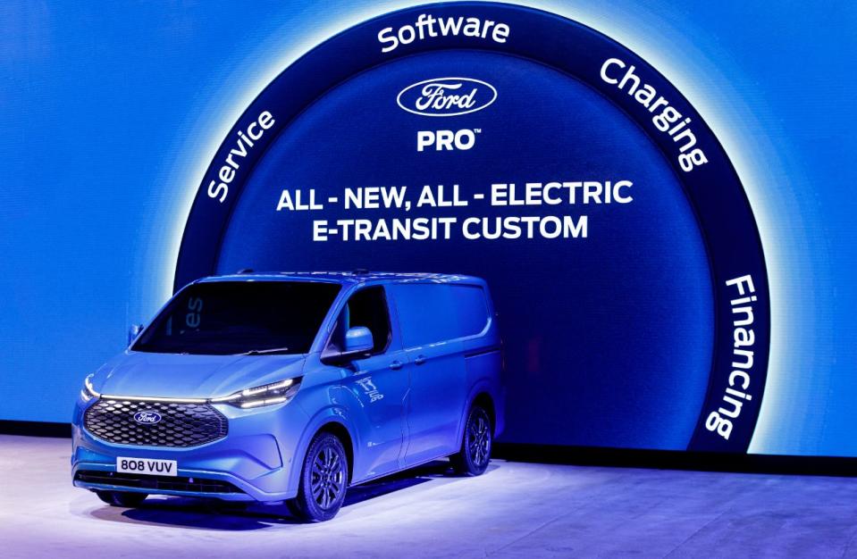 allelectric ford etransit