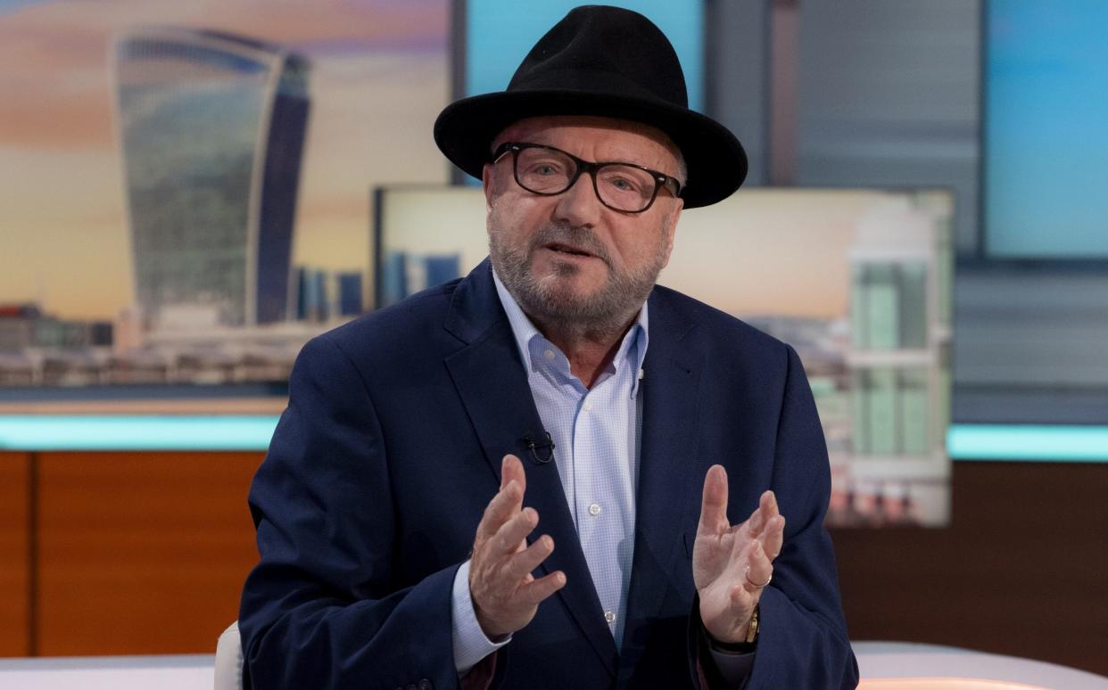 George Galloway, leader of the Workers Party of Great Britain
