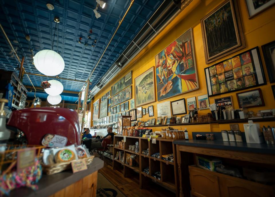 An interior view of Cafe Domenico in Utica on Wednesday, July 13, 2022.